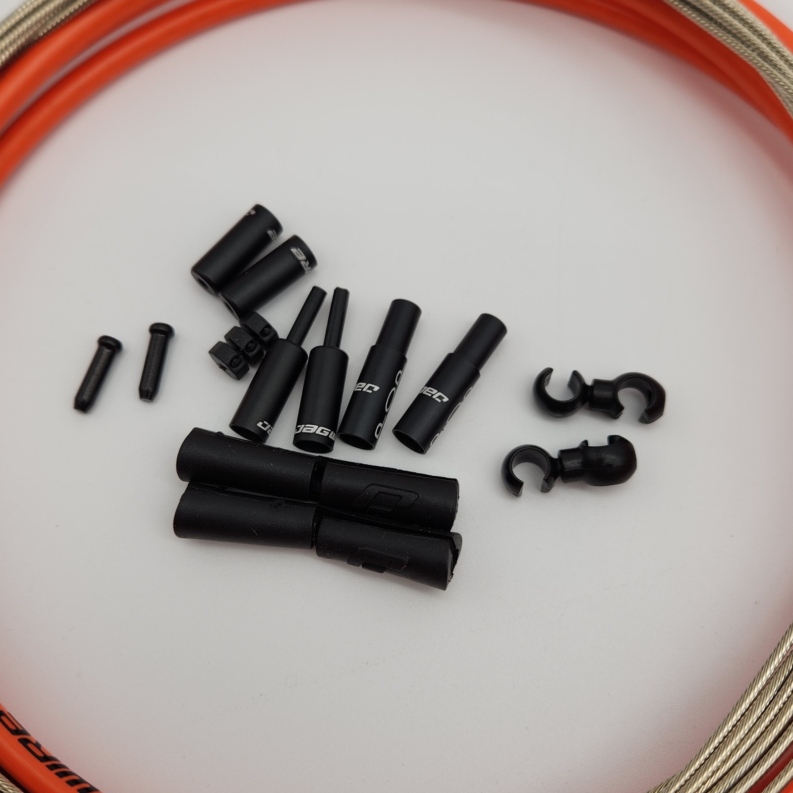 Jagwire Road Pro Orange Bike Brake Cable Kit for SRAM/Shimano OPEN PACKAGE