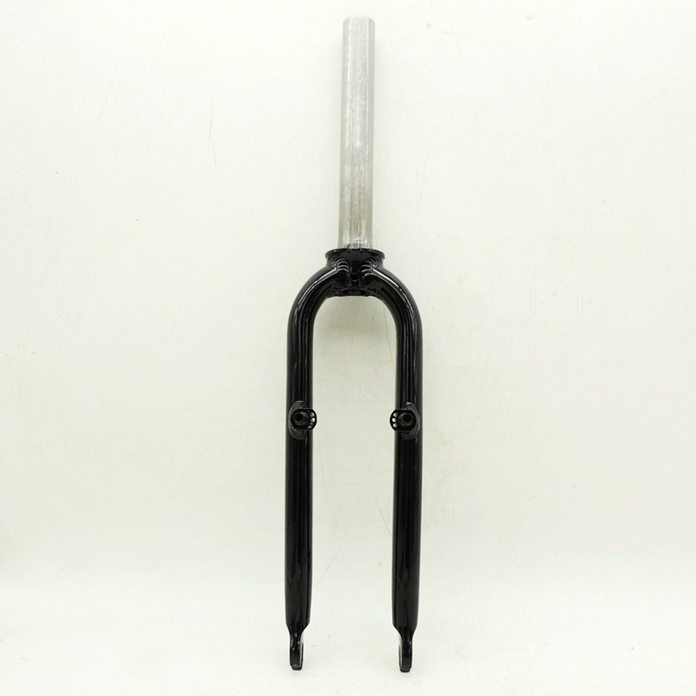 Folding Bicycle Fork 20 Inch Aluminum 28.6mm Steerer Tube 74mm Spacing V Brake