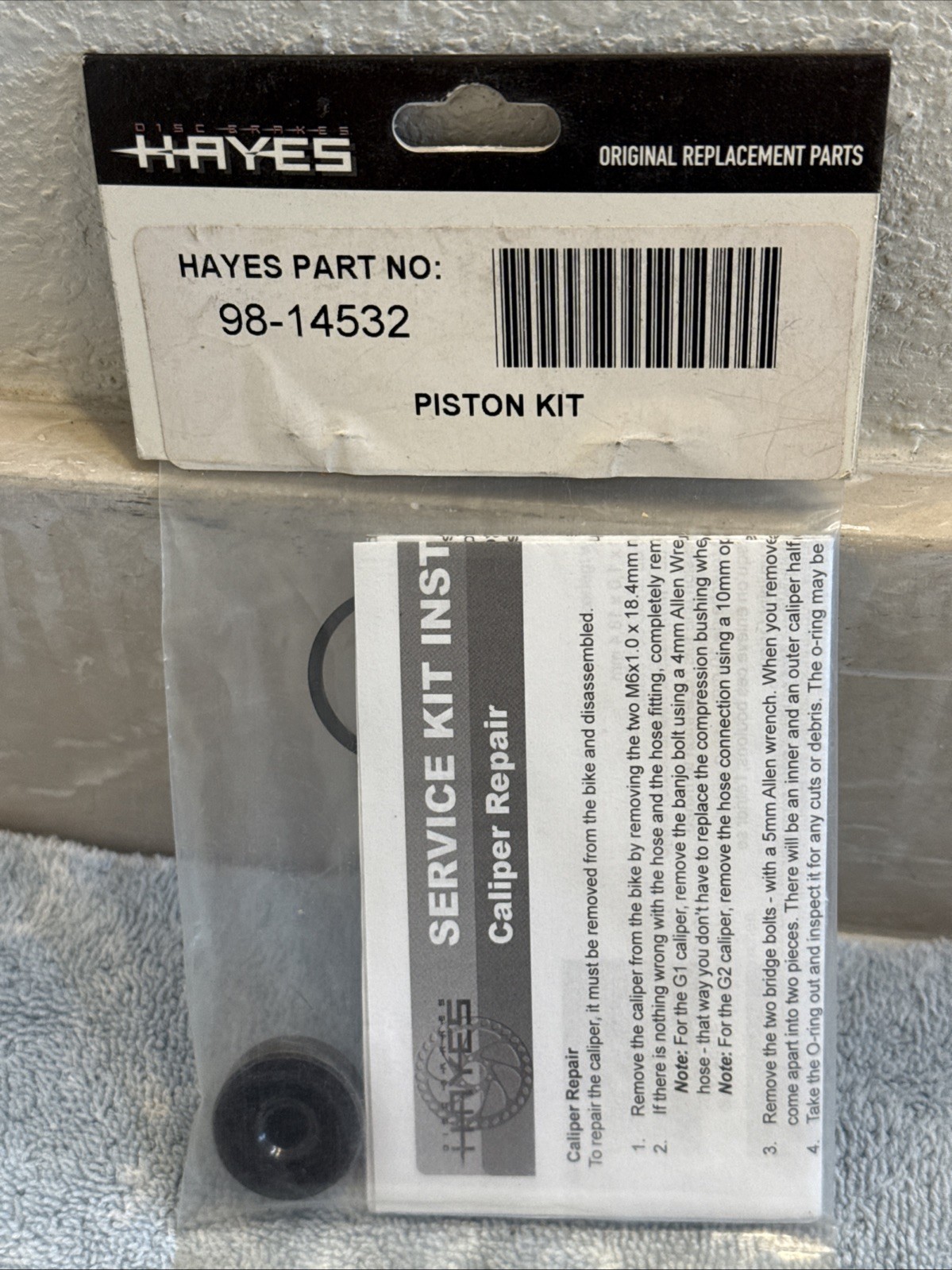 HAYES Caliper Piston kit G1 / G2 – #98-14532 [ssg]
