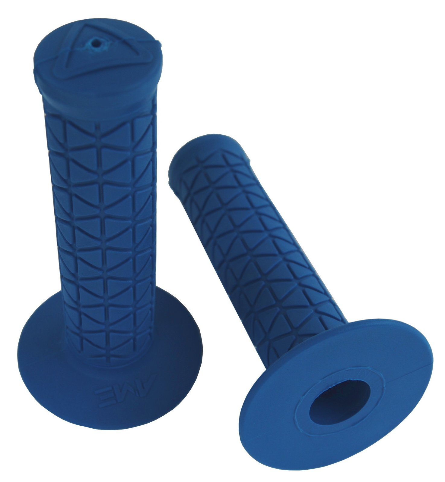 AME old school BMX bicycle grips – TRI – BLUE