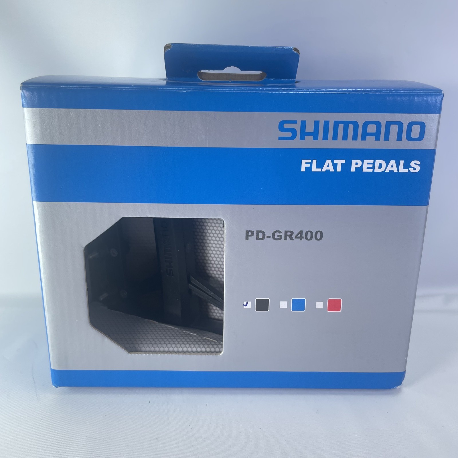 Shimano PD-GR400 Flat Footrest Pedals 101 x 96 mm Road Bike MTB Black
