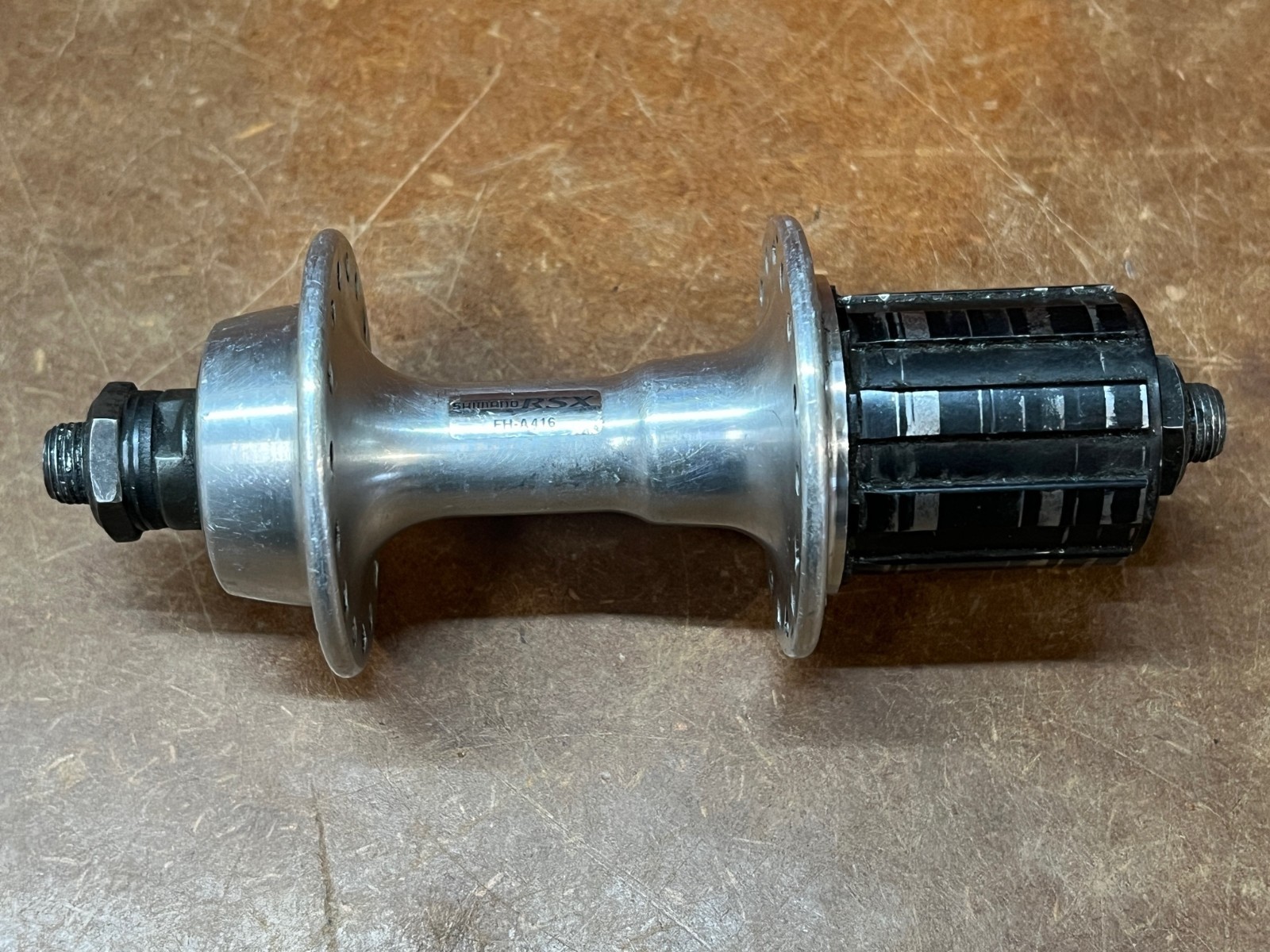 Vintage Shimano RSX FH-A416 Mtn Free-Hub; 130mm, 32H