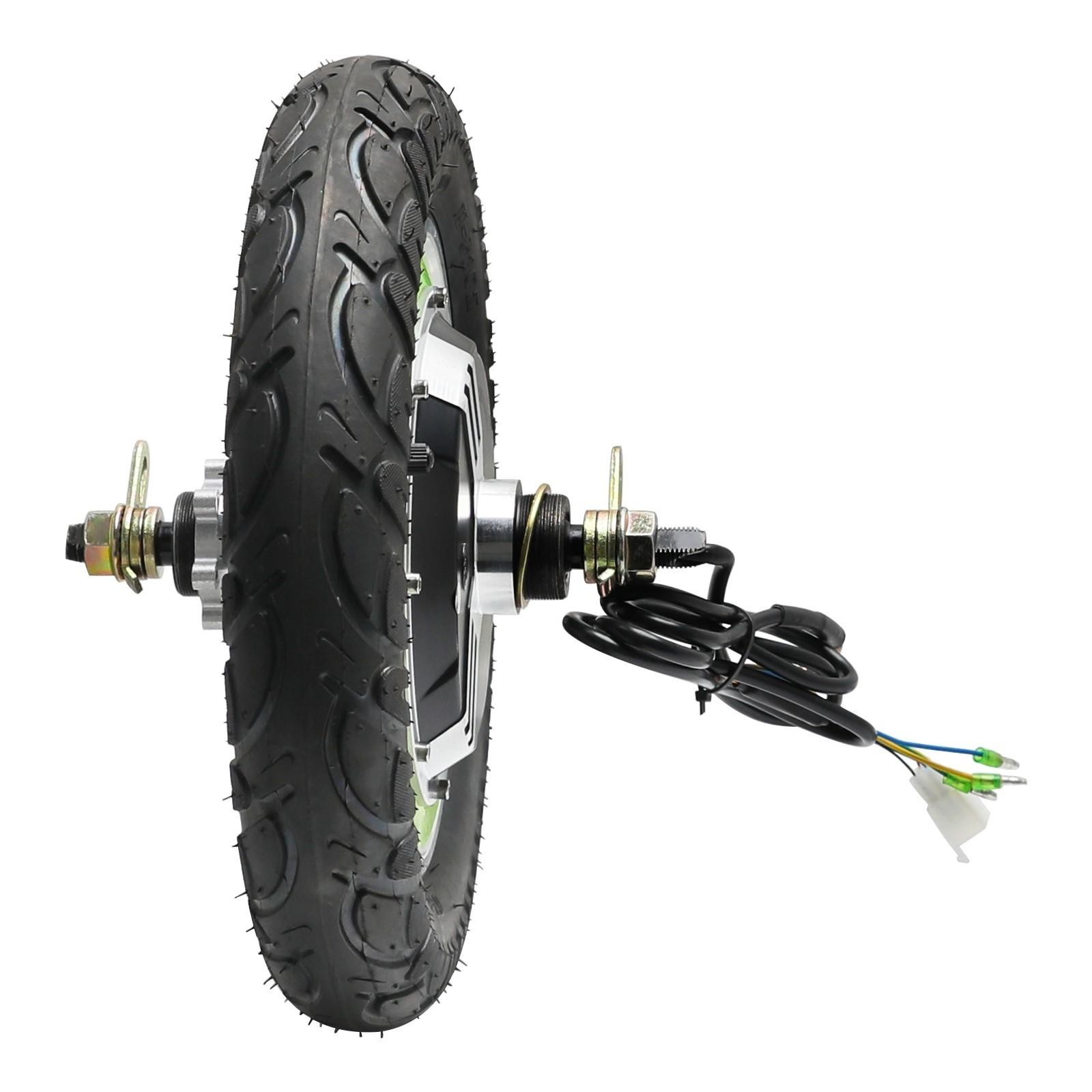 12″ Wheel Hub Motor 36V 500W Electric Bicycle Brushess Motor Wheelbarrow E Bike