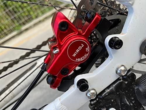 Mountain Bike Hydraulic Disc Brake Set 160mm Rotor Front Rear for MTB E-Bike