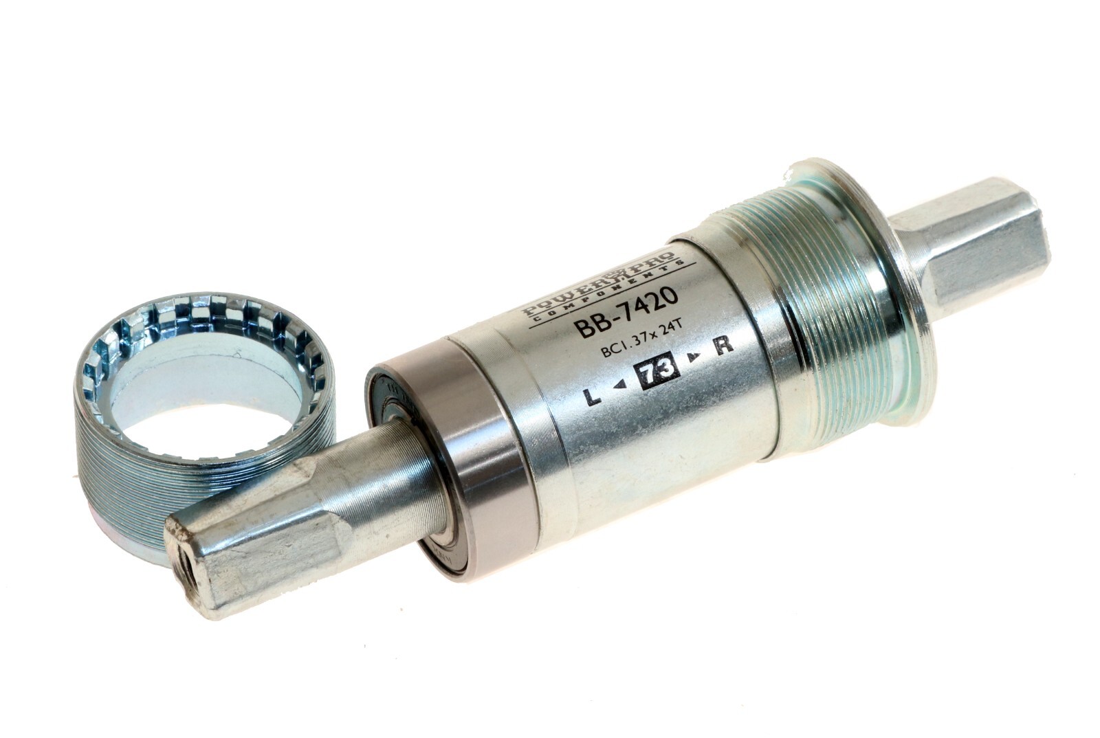 TH Industries Power Pro 7420 Square Taper Bottom Bracket JIS 73mm x 127.5mm NEW