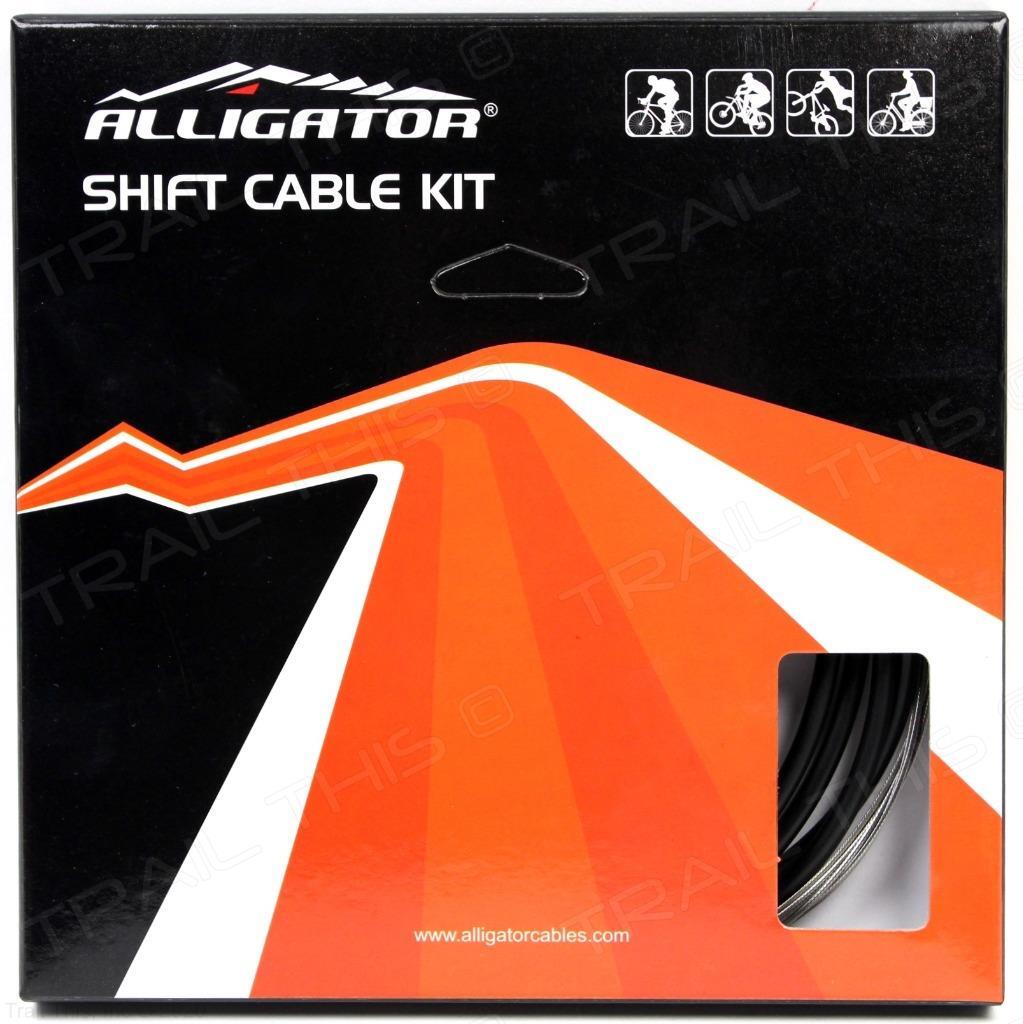 Alligator Superlight Front/Rear Bike Shift Cable Housing Set Fits Shimano SRAM