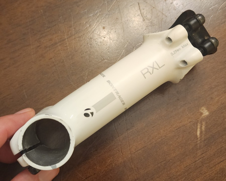 Bontrager RXL 110mm Stem 7 Degree Rise 31.8mm Clamp