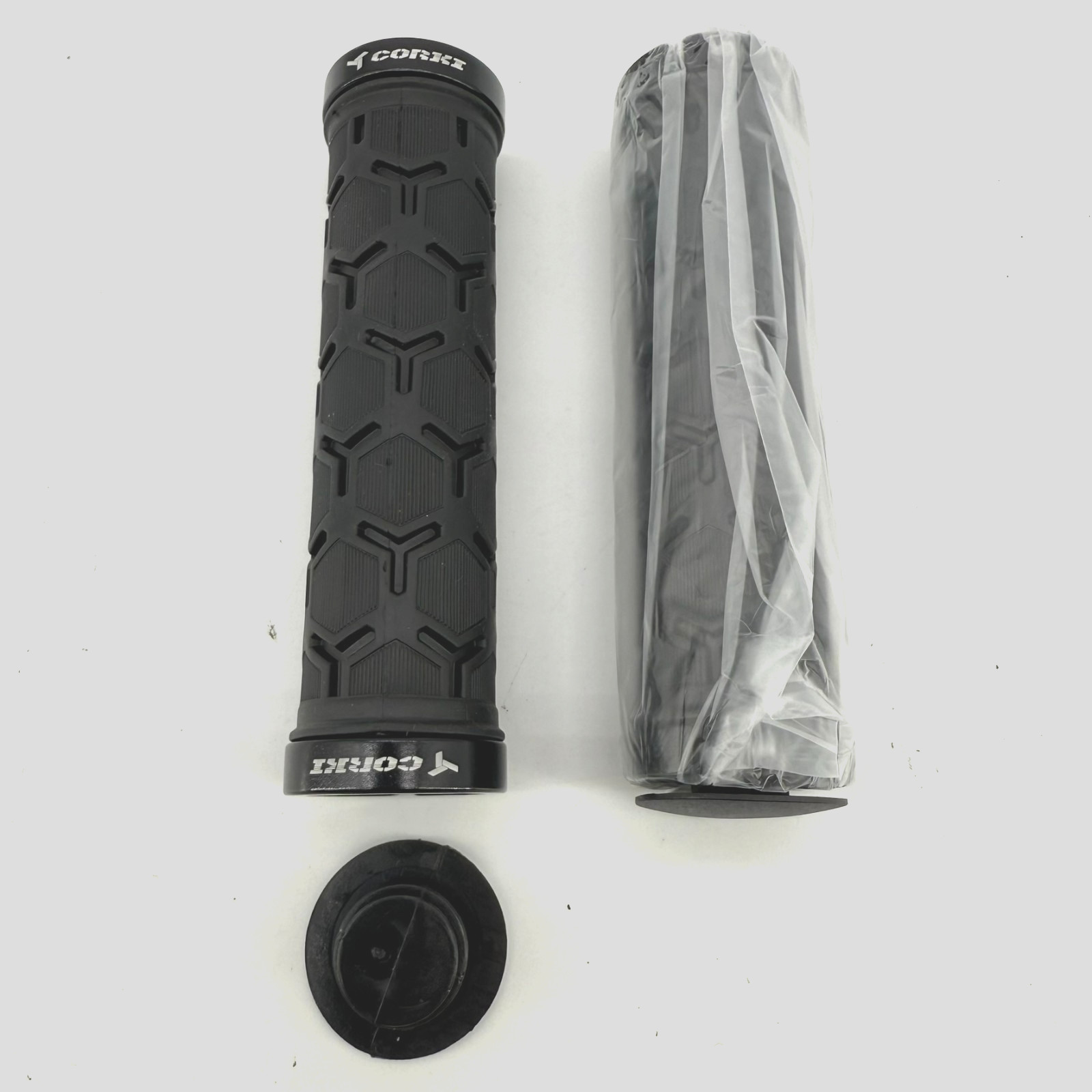 Mountain Bike Grips Lock On Anti-Slip Shock Absorbing Bike Handlebar Grips
