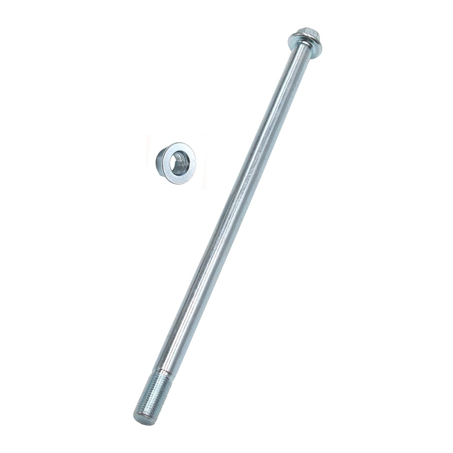 12mm Rear Axle Spindle 255mm Nut Fit 50cc 110cc 125cc Dirt Bike Pit Bike Parts