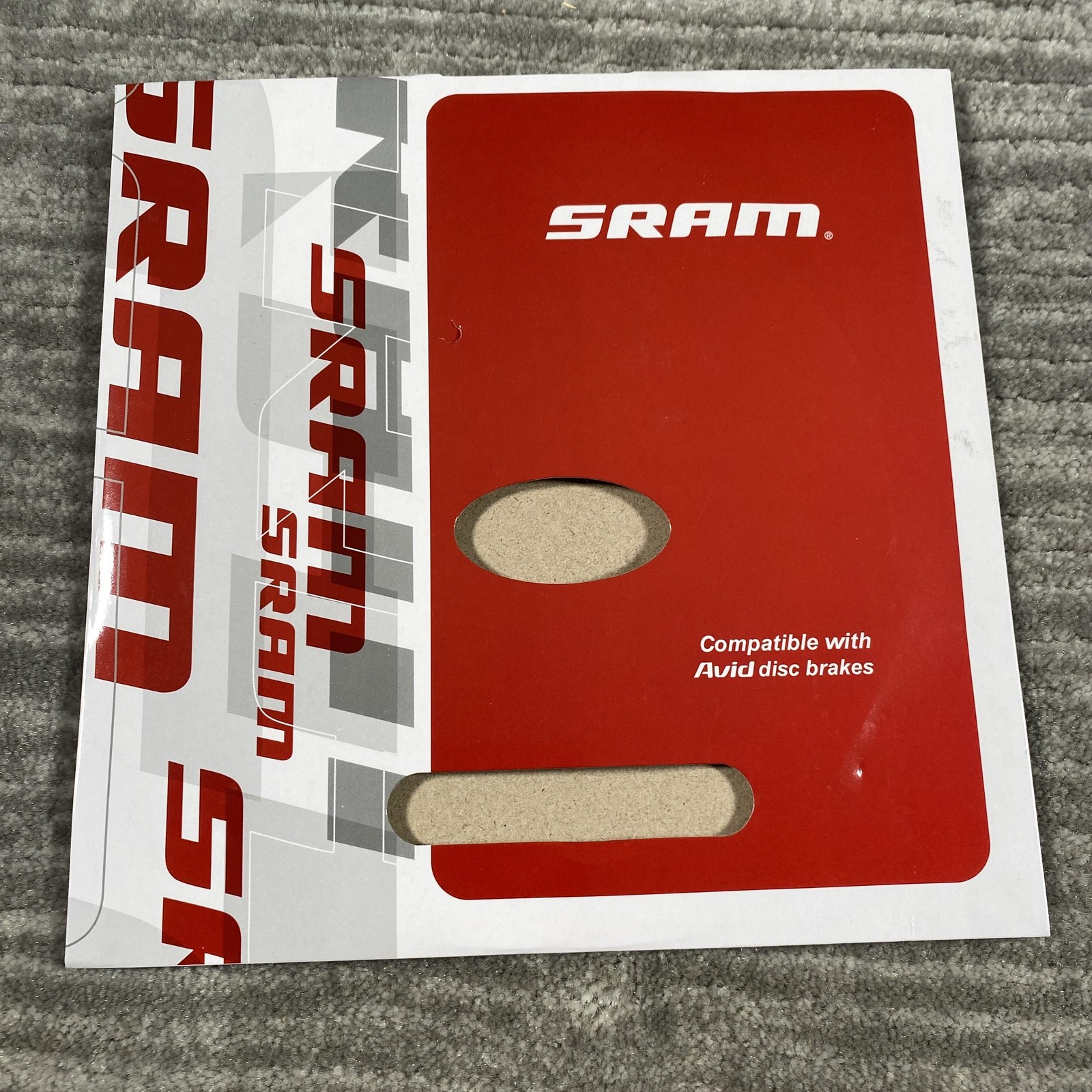 SRAM CenterLine Disc Brake Rotor 180mm 6-Bolt Gold Steel MTB Road Bike