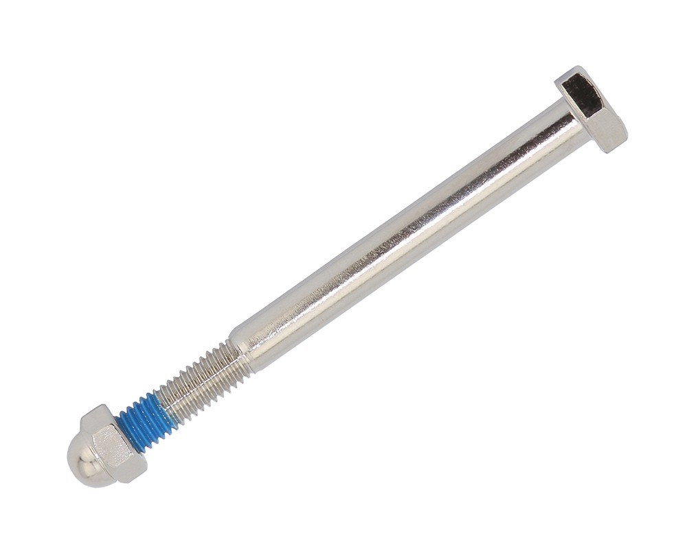 Chrome Steel 120mm Springer Fork Center Bolt & Nut for Lowrider Cruiser Chopper.