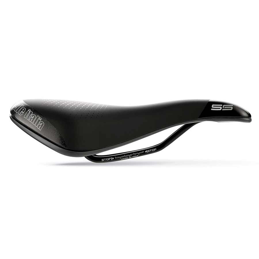 Selle Italia S 5 Superflow Saddle 255 x 145mm 318g Black/Hi-Viz 094L701MEC001