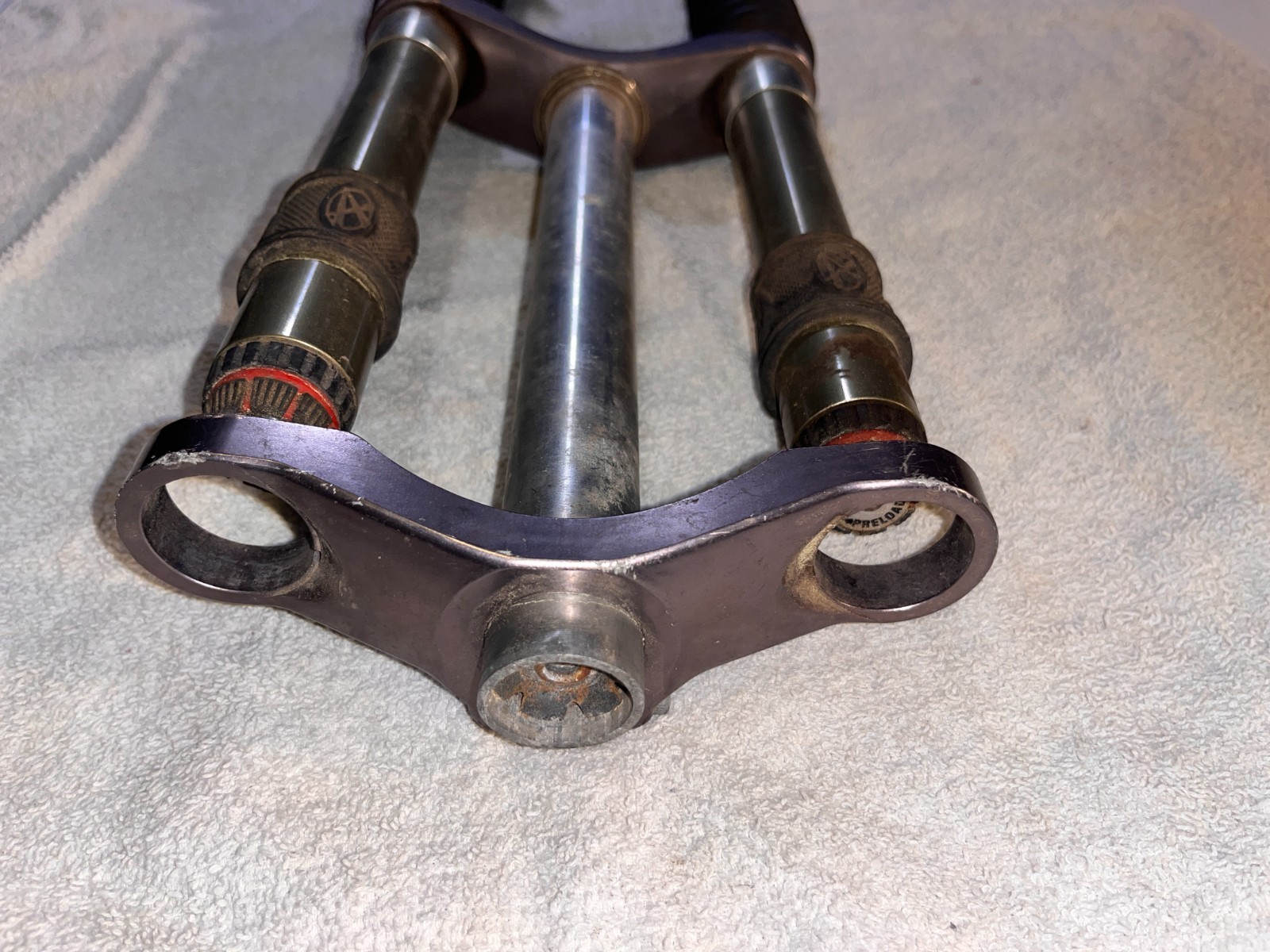 Vintage Manitou X-Vert R fork, rim or disc, 1 1/8″ steerer
