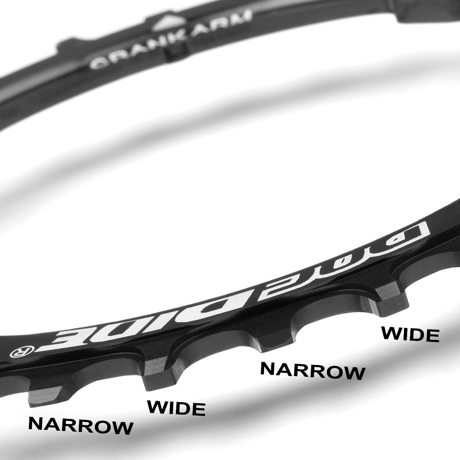 RocRide Narrow Wide Chainring 104 BCD for 9/10/11 Speed with 4 Bolts 32T 30T