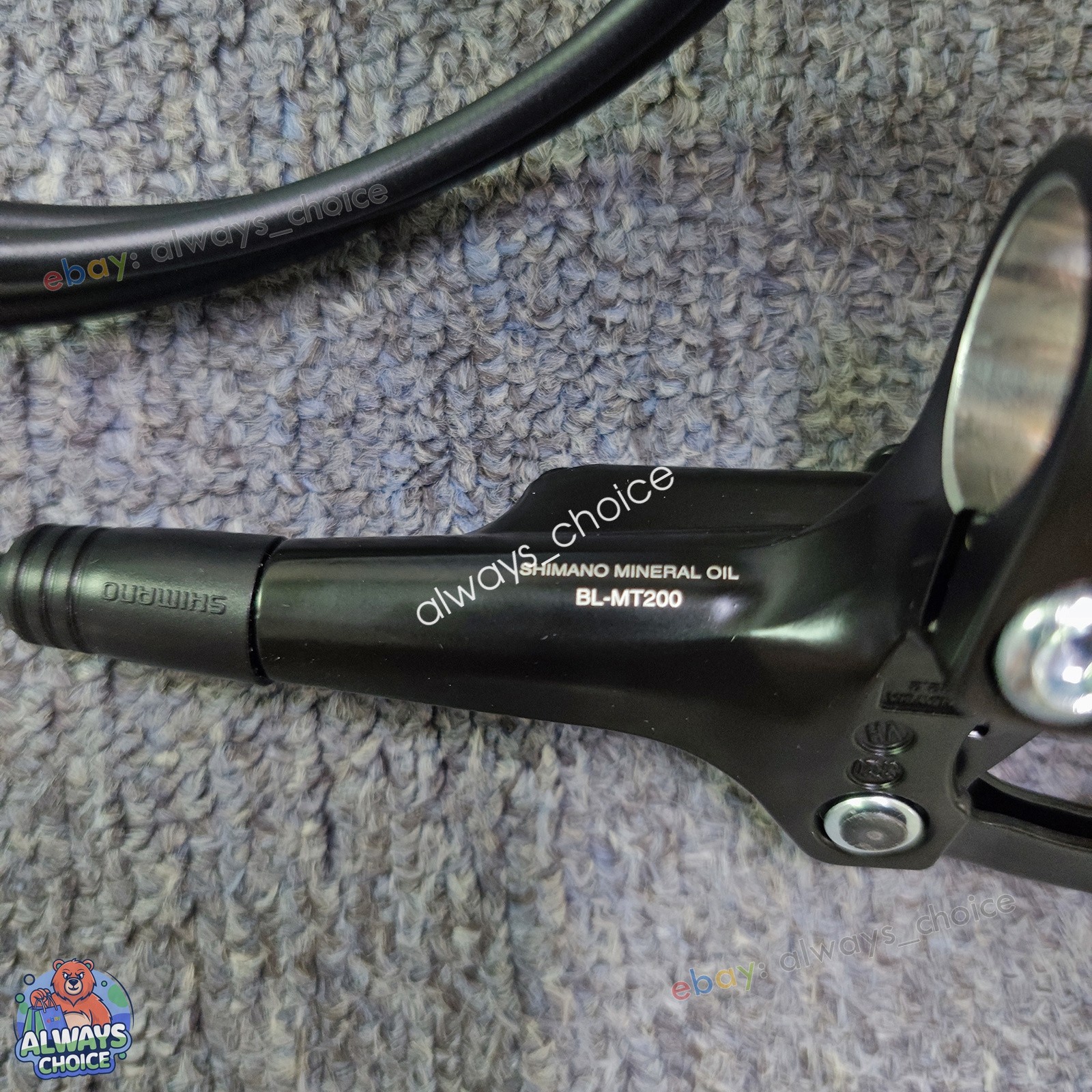Shimano BR-MT200 Hydraulic 800/1550mm Front Rear Disc Brake Set