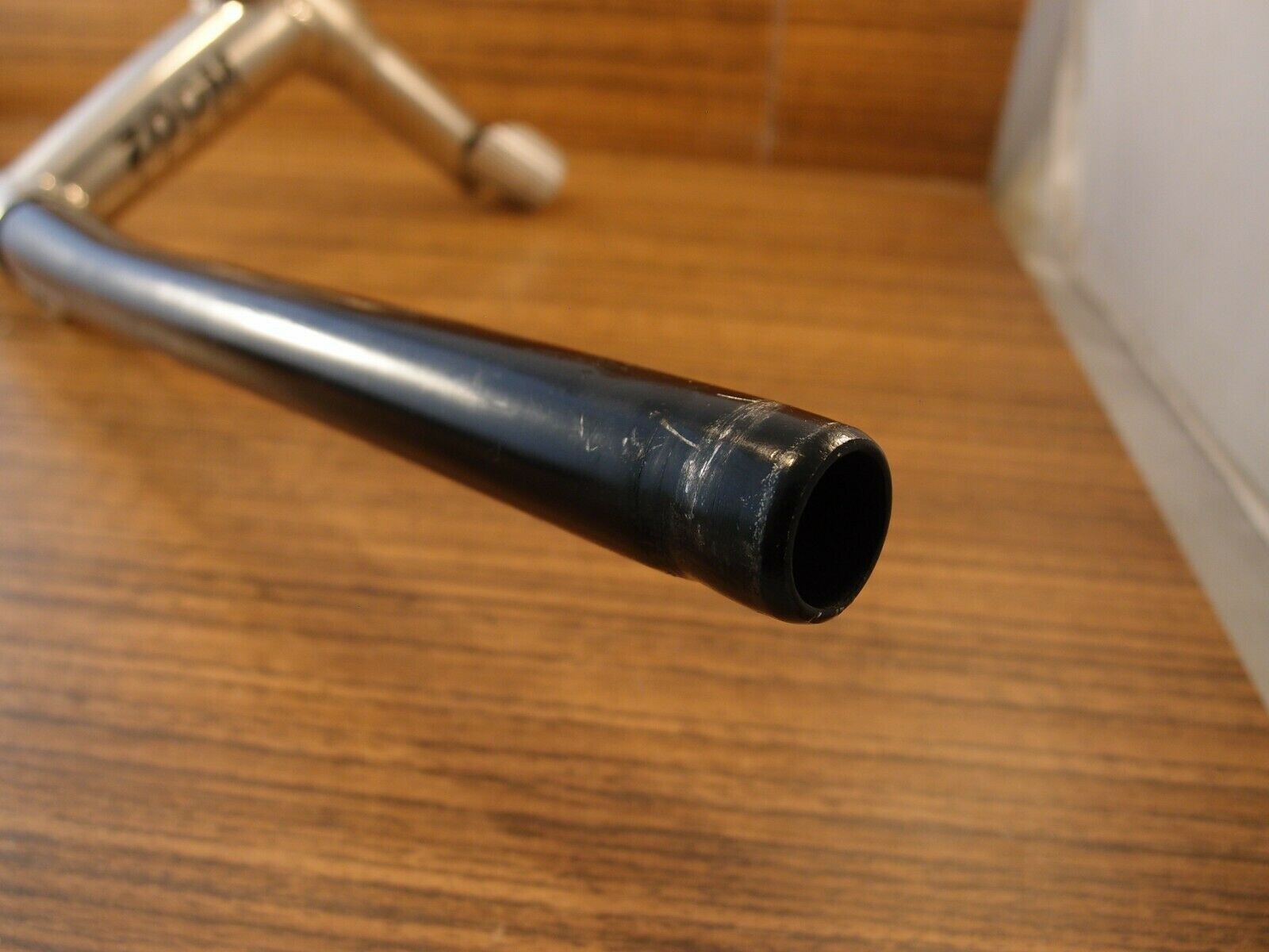 1990’s MTB aluminium flat handlebar ZOOM + CrMo quill stem ZOOM 25.4 mm