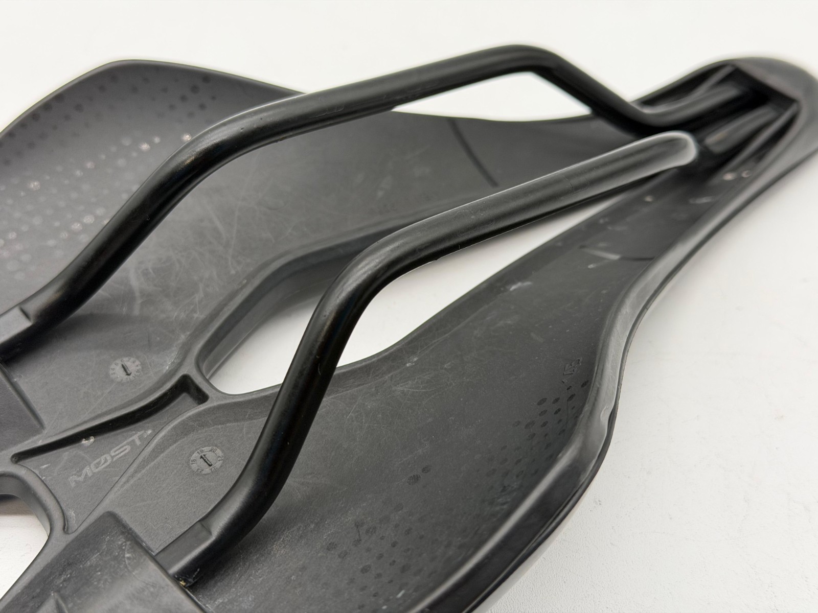 Prologo MOST LYNX Ultra Manganese Rail 245mm x 143mm Saddle MSRP $150 Pinarello
