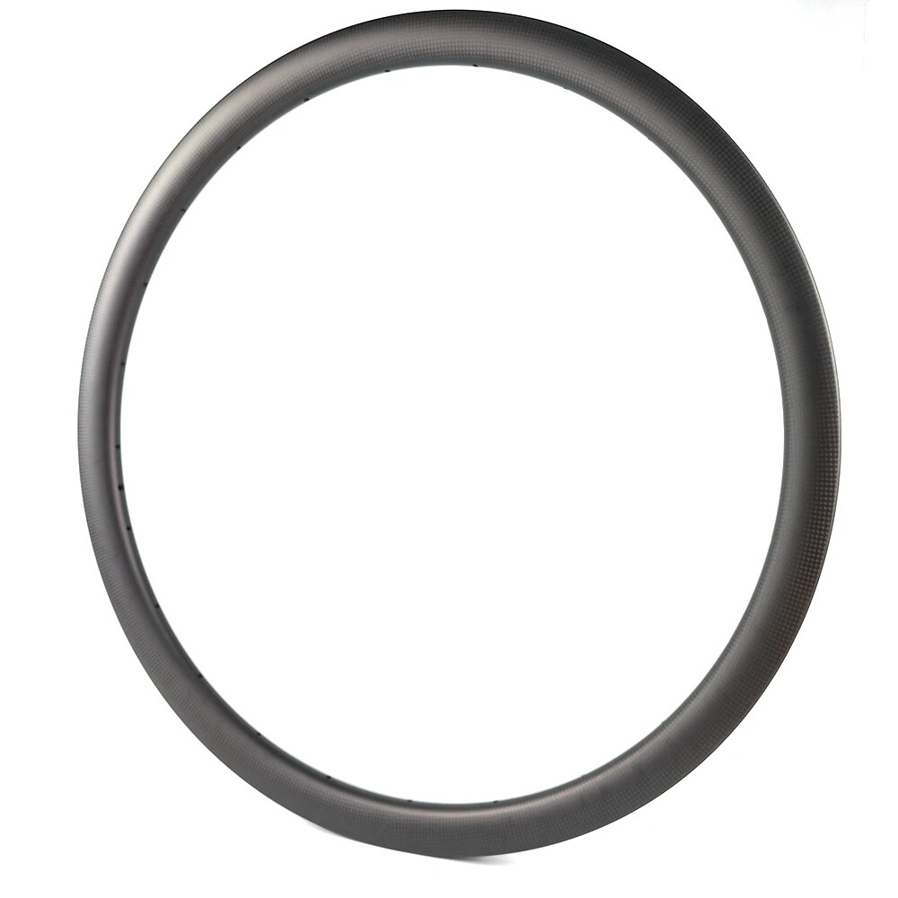 1 Pcs 700C Road Bike Carbon Rim 28mm Width Tubular 30/35/40/45/50/55/60mm Depth