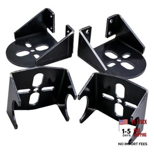 Weld On Rear Upper&Lower Air Bag Mounting Brackets Mounts Suspension 2.75″ Axle