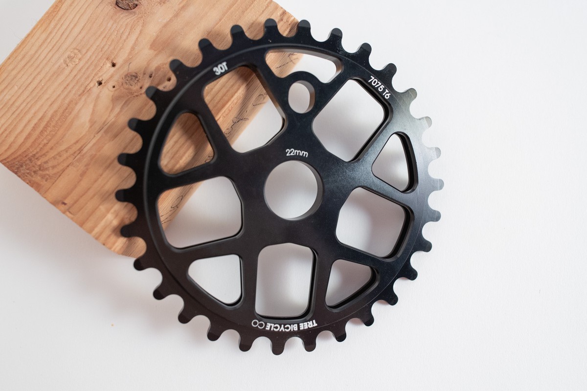 NOS Tree Lite Bolt Drive Sprocket 30T Black BMX Sprocket 7075-T6 Aluminum