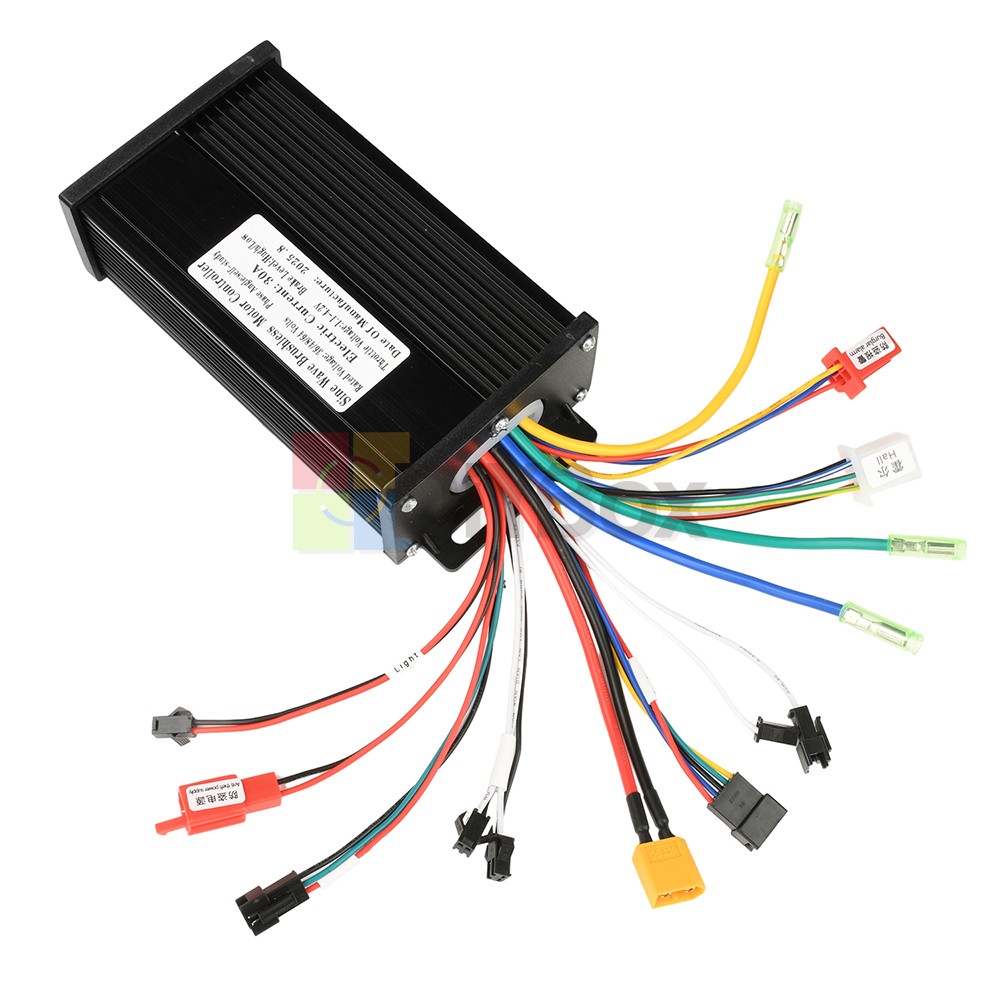 36V 48V 64V 40/30/20A Sine Wave Brushless Motor Controller for Electric Bicycle