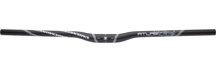 RaceFace Atlas Riser Handlebar, 31.8 x 785mm 1/2″ Rise Black