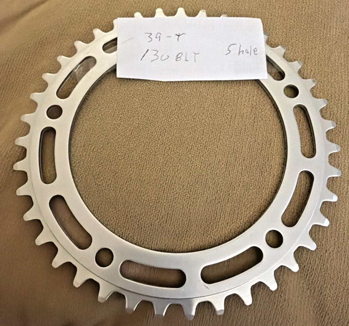 Bike Chainring 39T / 5 Hole / 130 BCD