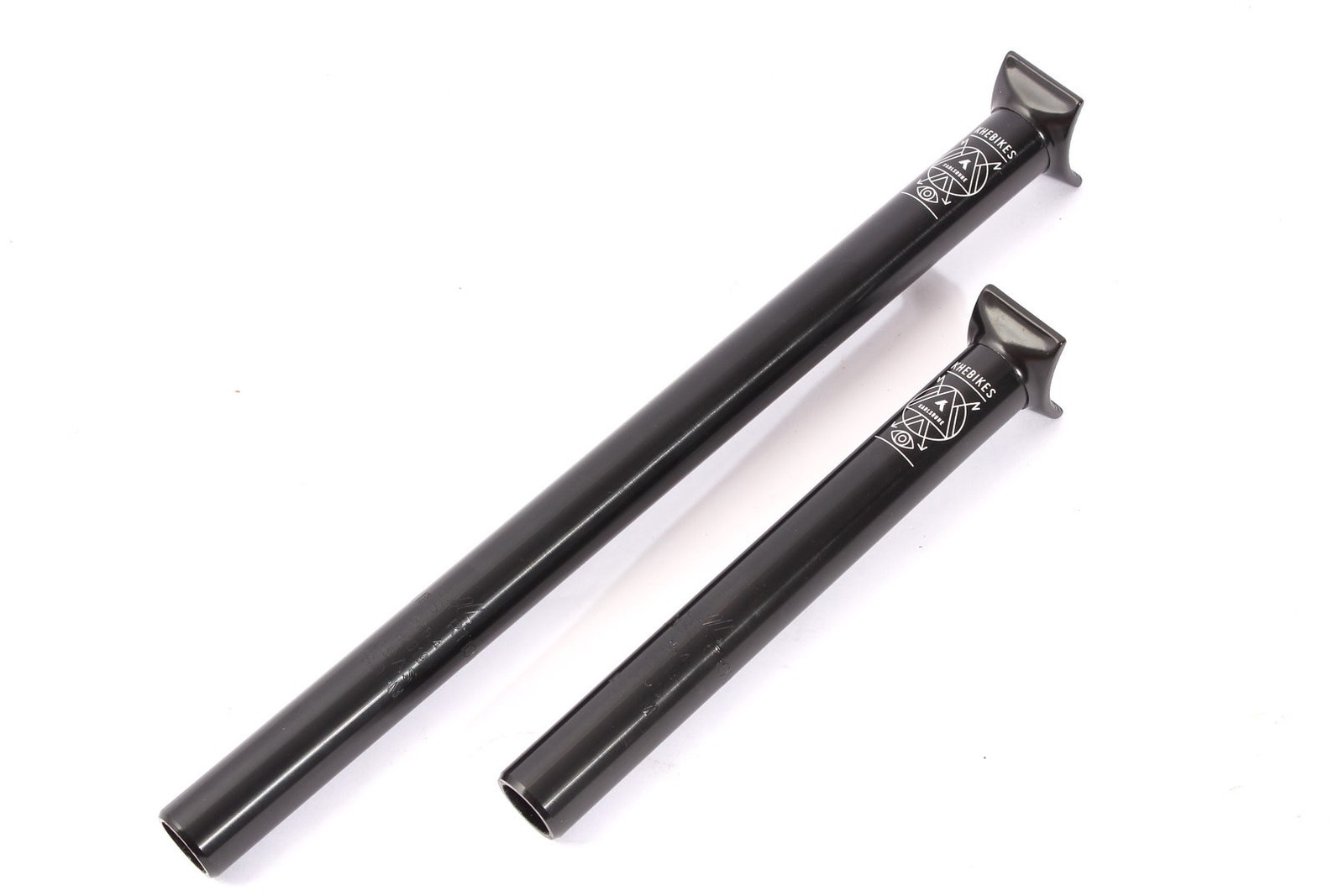 KHE Pivotal Seat Post 360mm Black – 25.4mm Alloy | 218g | Flatland BMX