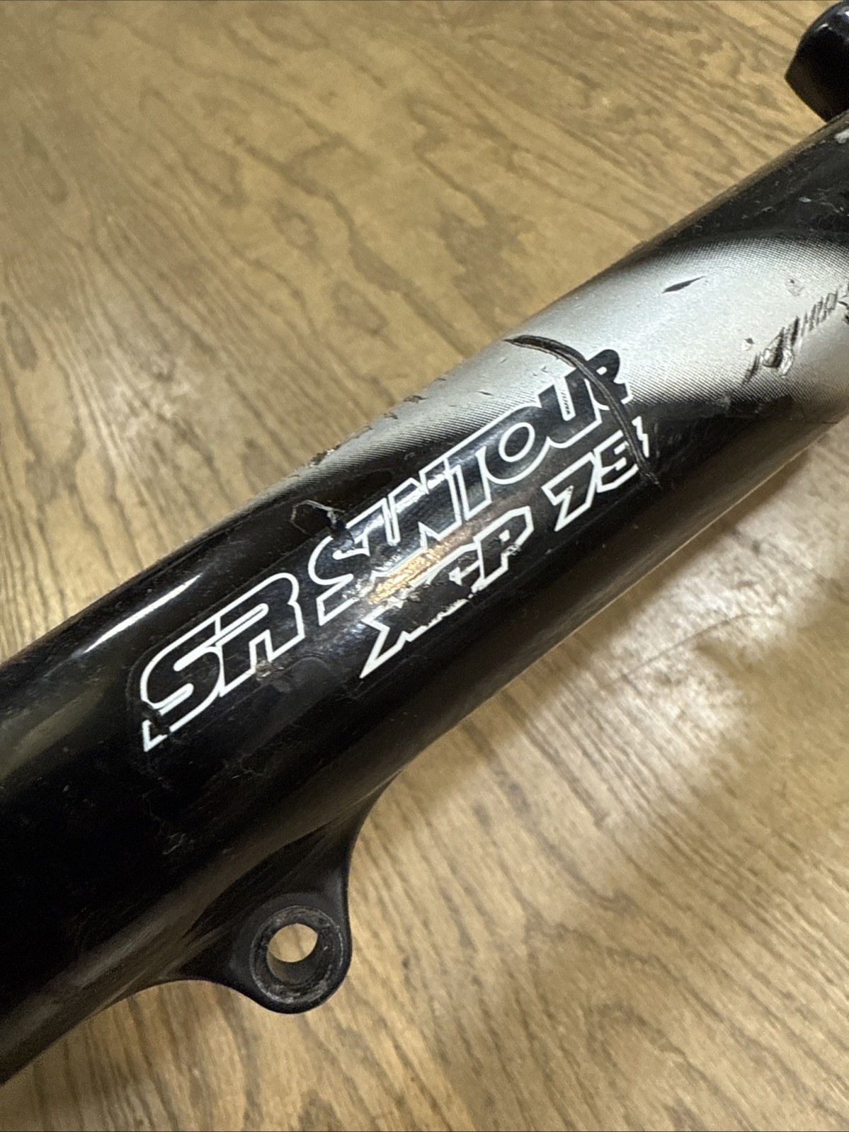 SR Suntour XCP 75 Suspension Mountain Bike Fork Black 1-1/8” Black