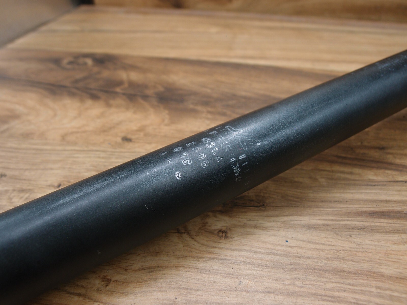 2008 MTB black plain seatpost Concept by nL 31.4 mm