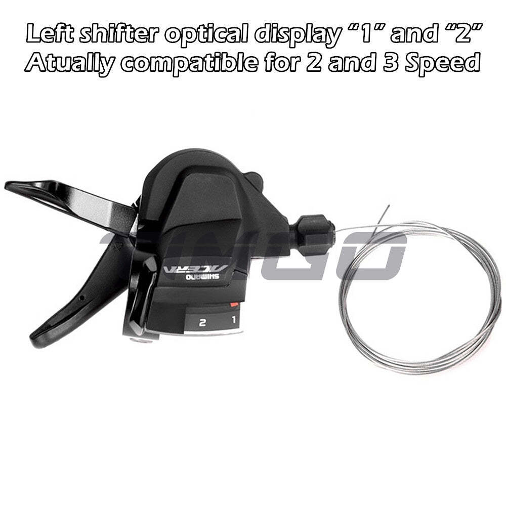 Shimano Acera SL-M3000 MTB 2/3 x 9 Speed Shifter Trigger New SL-M390 RAPIDFIRE
