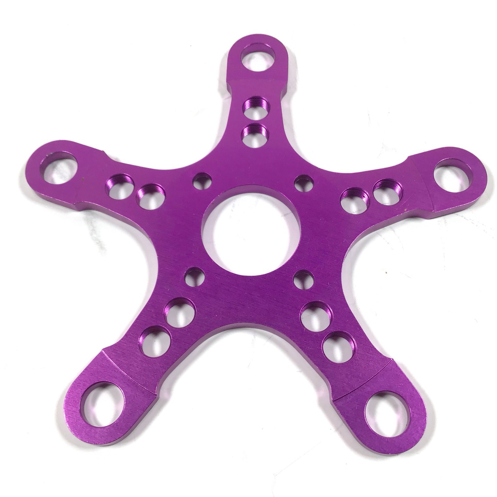 Adventure Components AC Crank Spider 5-Bolt 74/110mm 3DV Purple NOS Vintage MTB