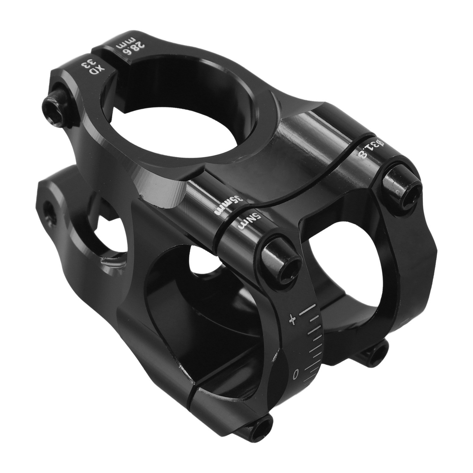31 8MM Aluminum Alloy Bike Stem for Downhill Cycling Lightweight 123g Design