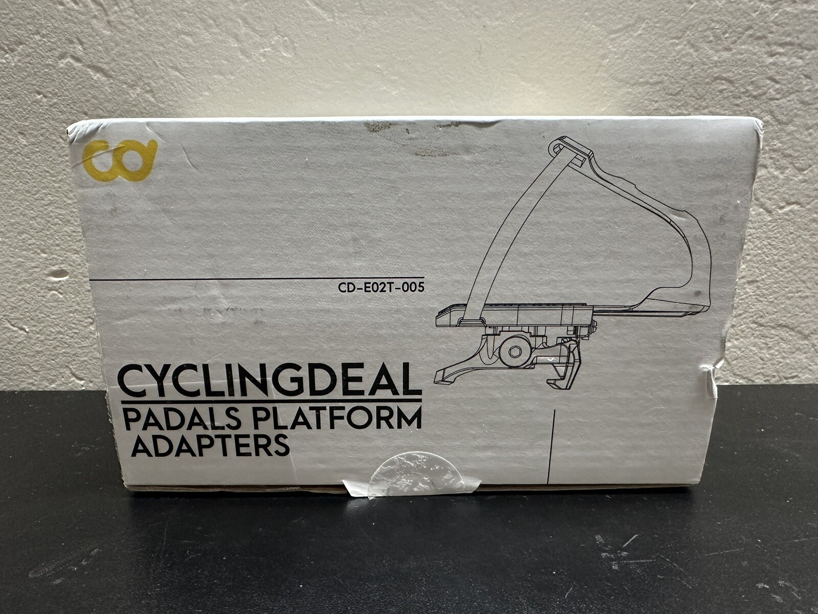 CQ CyclingDeal Padals Platform Adapters CD-E02T-005 NEW In Box