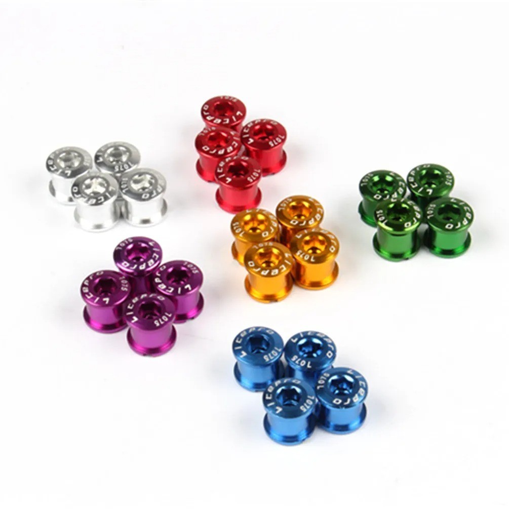 Litepro Single/Double/Triple Speed Bike Chainring Bolts Chain Ring Screws Bolts