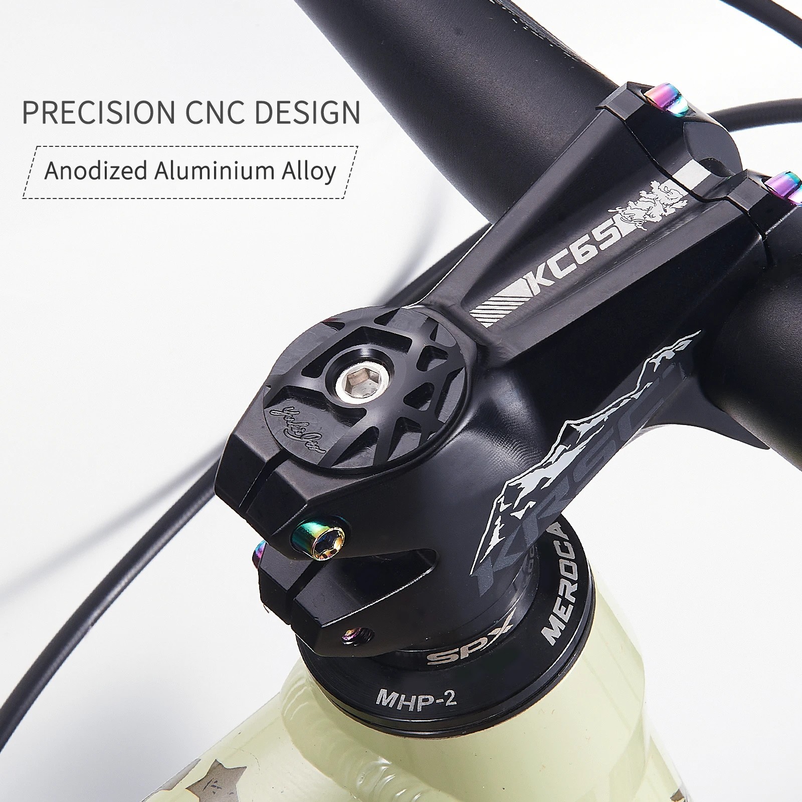 Bicycle Headset Cap MTB Road Bike Stem Headset Top Cap Cover Screw for 28.6mm