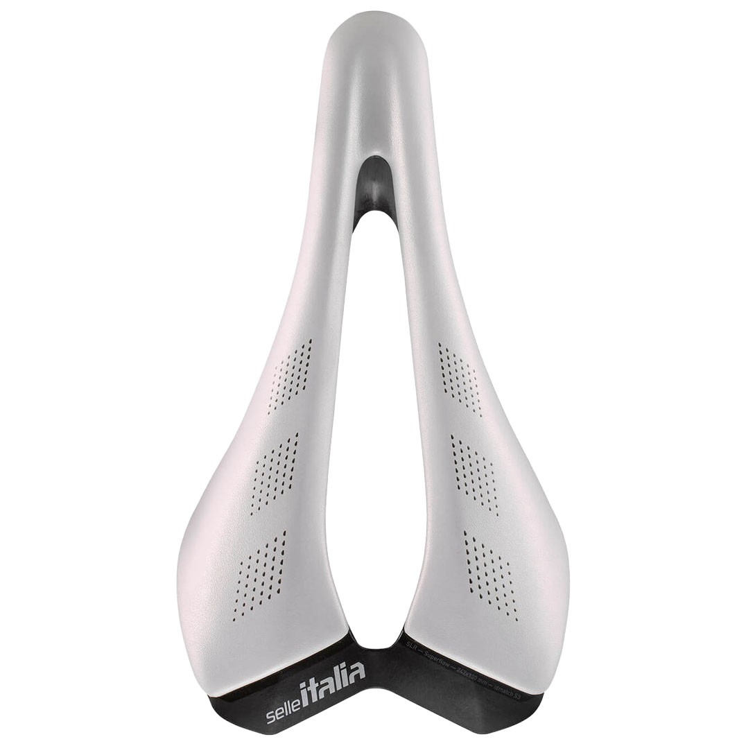 Selle Italia SLR Carbon Opal, L3, Carbon Rails, White