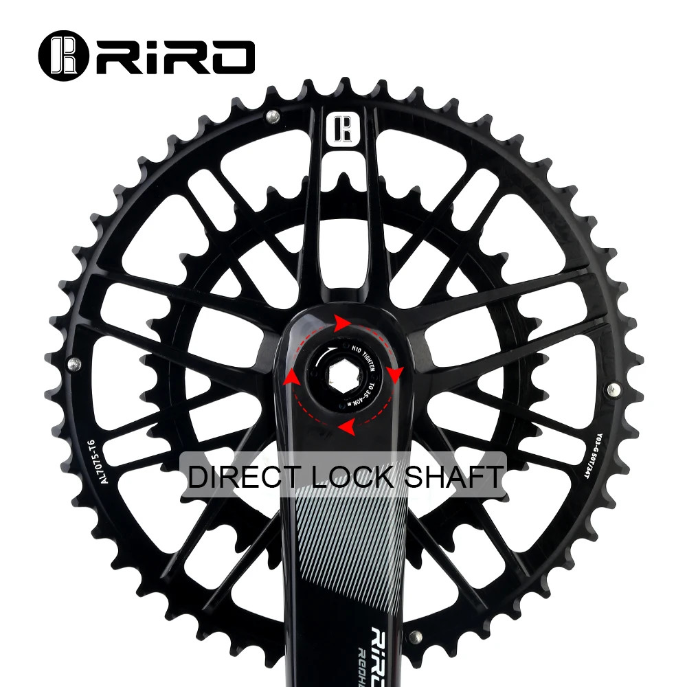 XX11 RD Carbon Fiber Road Bike Crankset 11/12 Speed Direct Mount 50-34/53-39T Ch