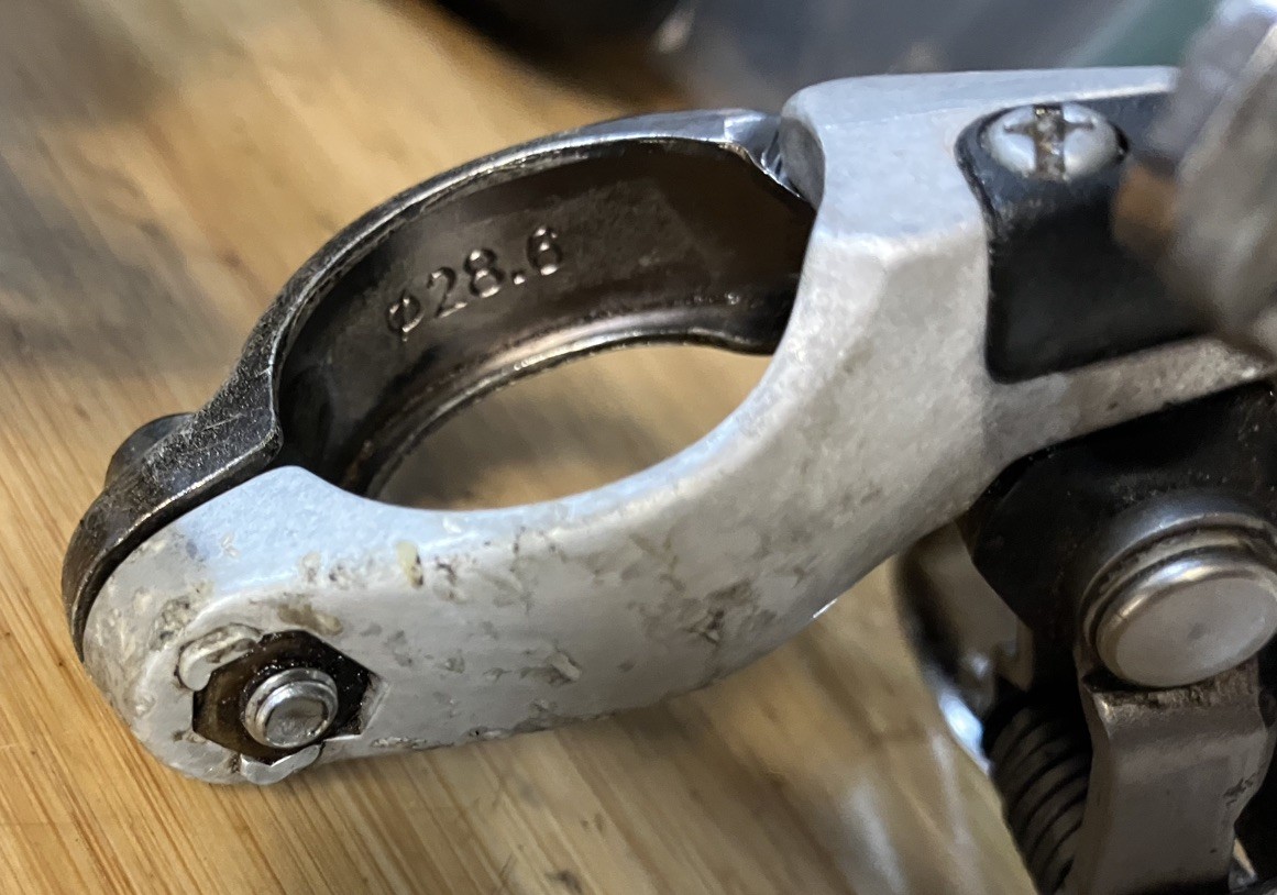 Vintage Shimano STX RD-MC30 FD-MC30 Derailleur Set 28.6mm MTB Japan A69