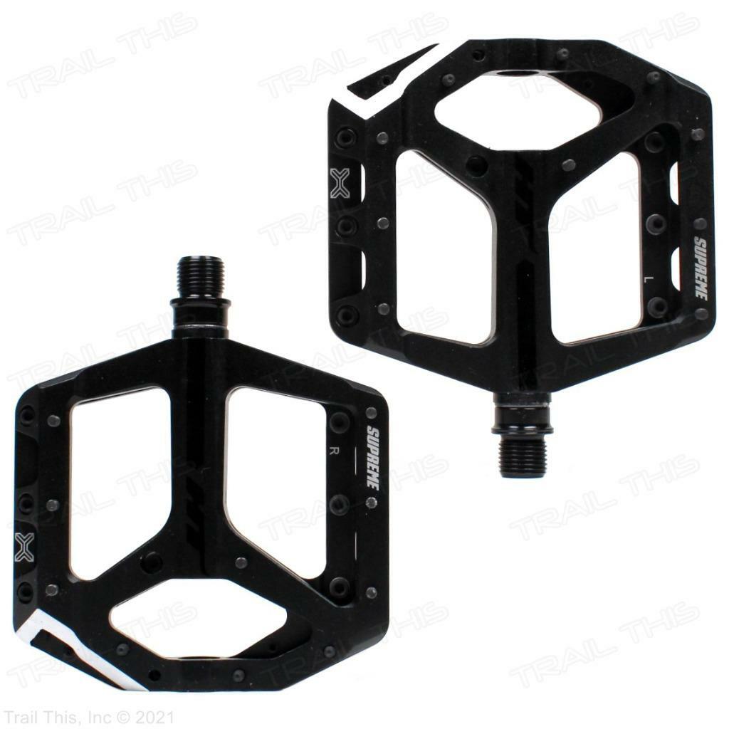 HT Components ANS10 Bicycle MTB Supreme Platform CrMo Pedals Stealth Black