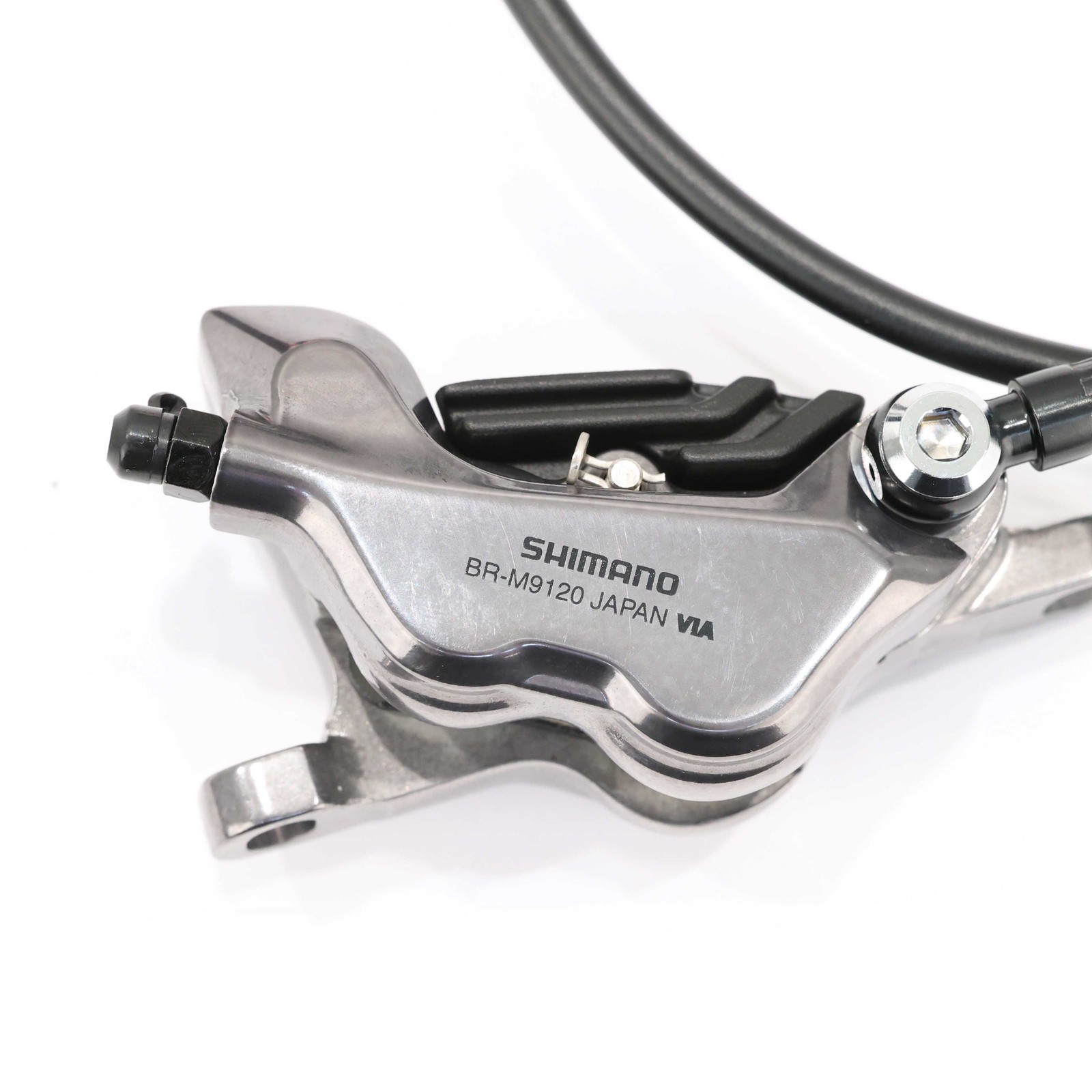 Shimano XTR M9120 Disc Brake Set, Front Left, 850mm Hose, 4-Piston, Resin