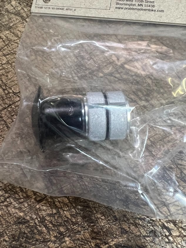 Problem Solvers 1 1/8″ Carbon Fork Plug – PART # HD9911 – BRAND NEW