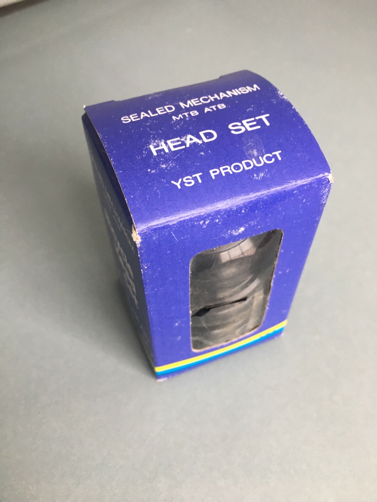YST 1 1/8″ Threaded Headset 1987 NOS NIB Mountain Bike Alloy Black Oversized