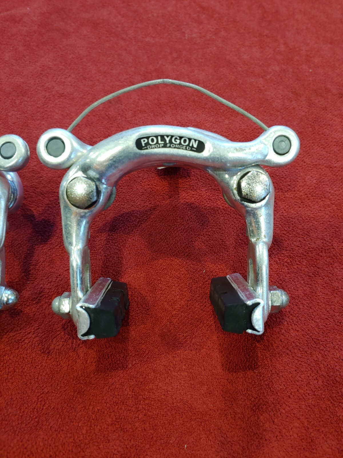 Vintage POLYGON Drop Forged 610 Center Pull Road Caliper Set – Front & Rear