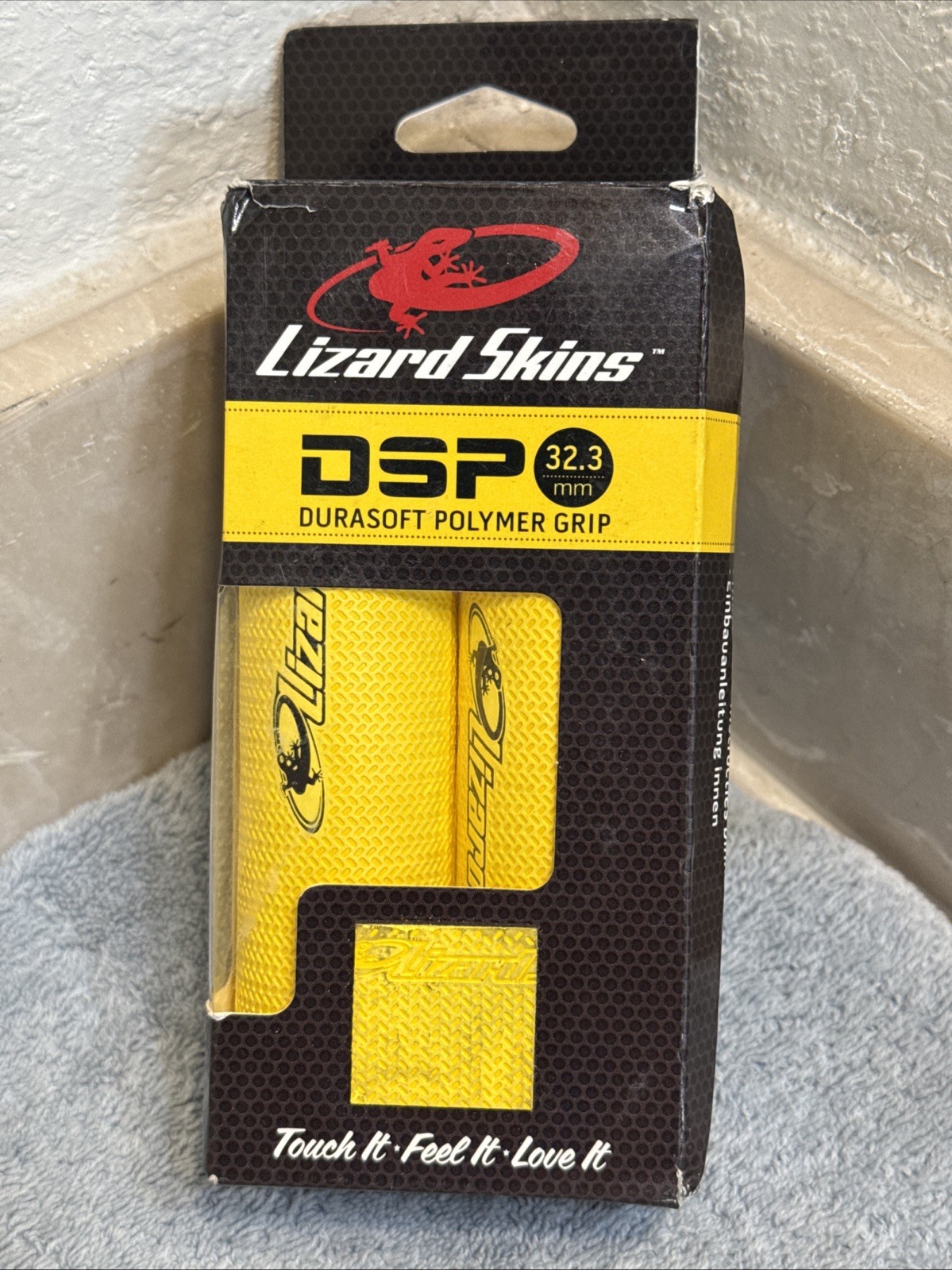 Lizard Skins MTB DSP Grip 32.3MM Diameter 130MM Yellow [sac]