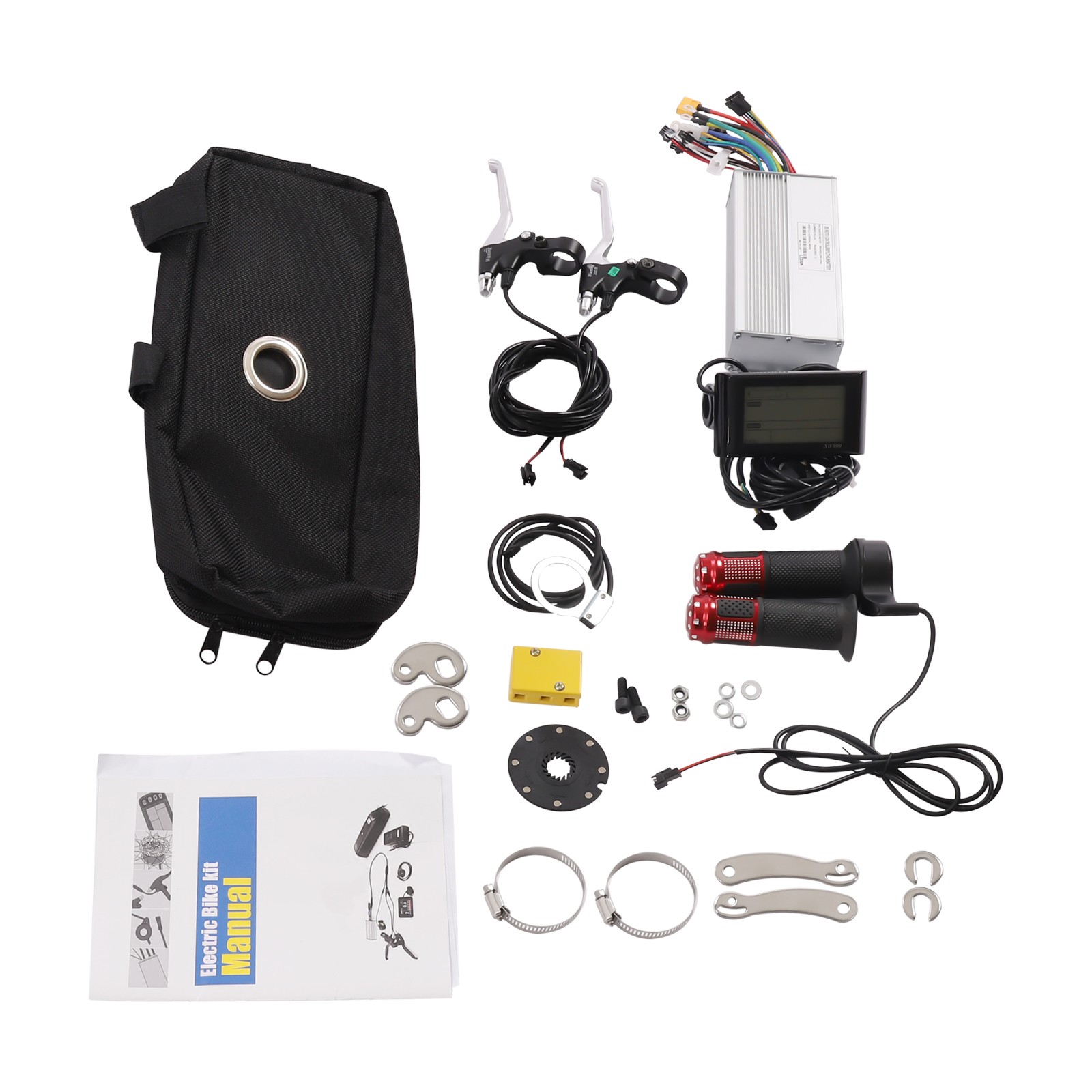 20 Inch Electric Bicycle Rear Wheel Hub Motor E-Bike Conversion Kit 2000W 560rpm