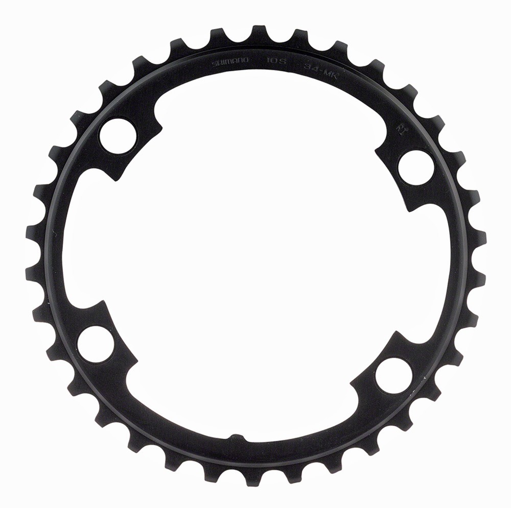 Shimano Tiagra FC-4700 Chainring – 34 Tooth 110 BCD Asymmetric, Black