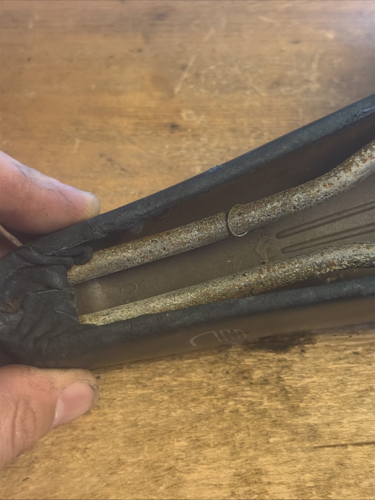 Vintage Selle Italia Univega Branded Saddle Blue 272 mm Length 162 mm Width