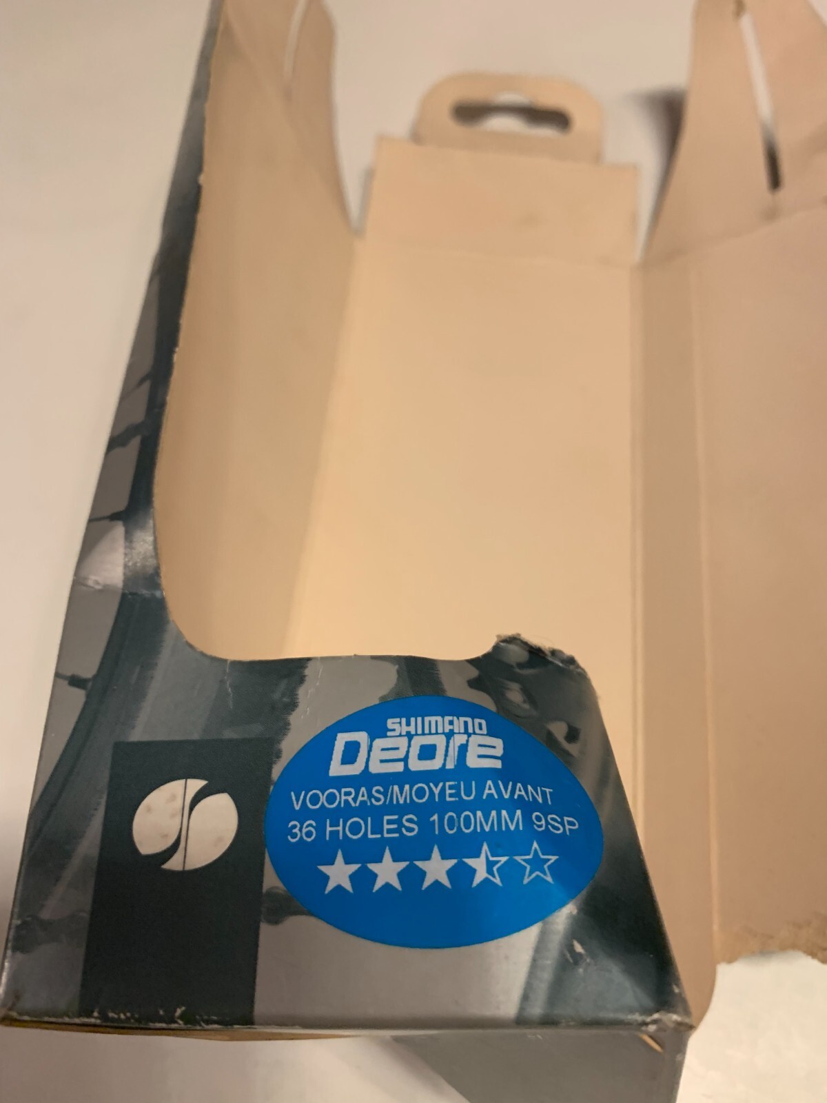 Shimano Deore Front Hub HB-M525 36 Holes 100MM 9Sp NOS