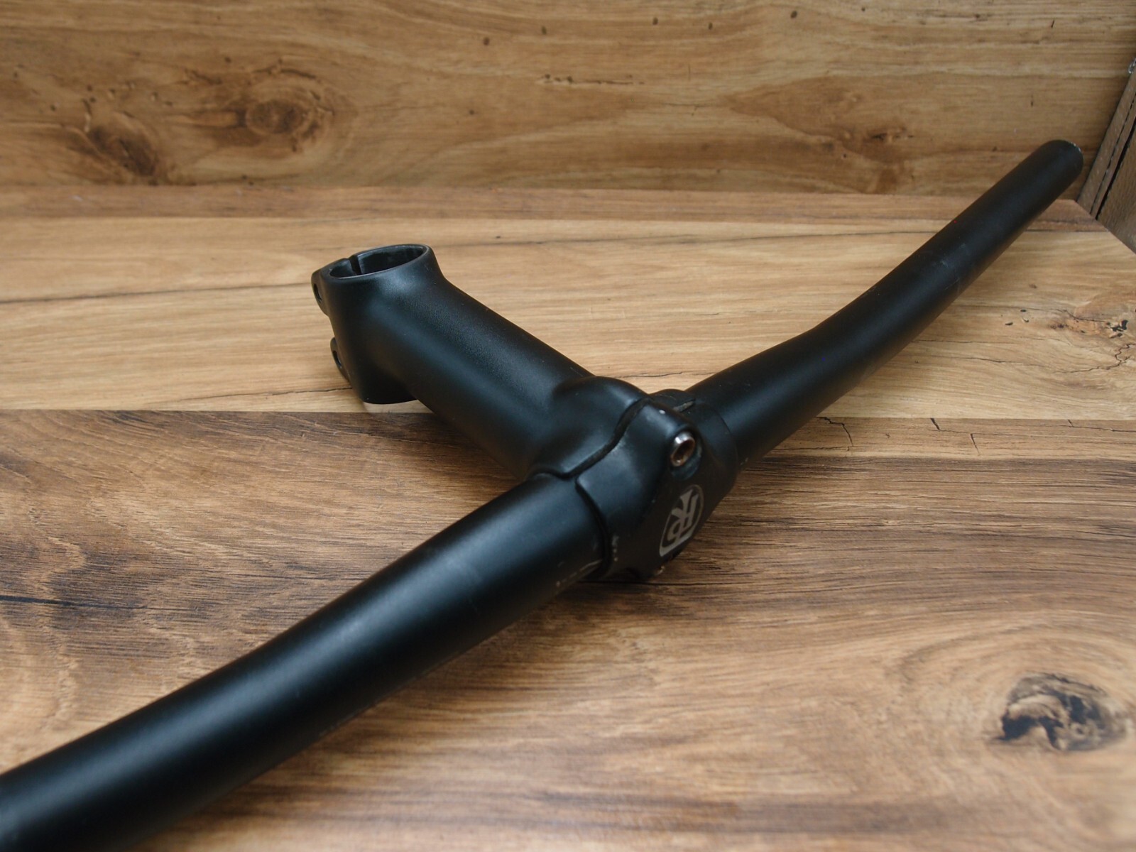 flat handlebar ixs X-2RXC double butted + ahead stem Ritchey 1 1/8 in